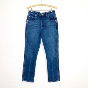 AMO Babe W/piping DK Vintage straight leg jeans